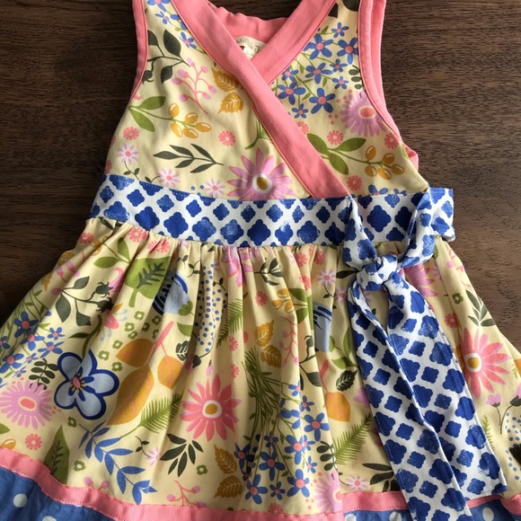 Matilda Jane faux wrap dress size 4 - Picture 2 of 3